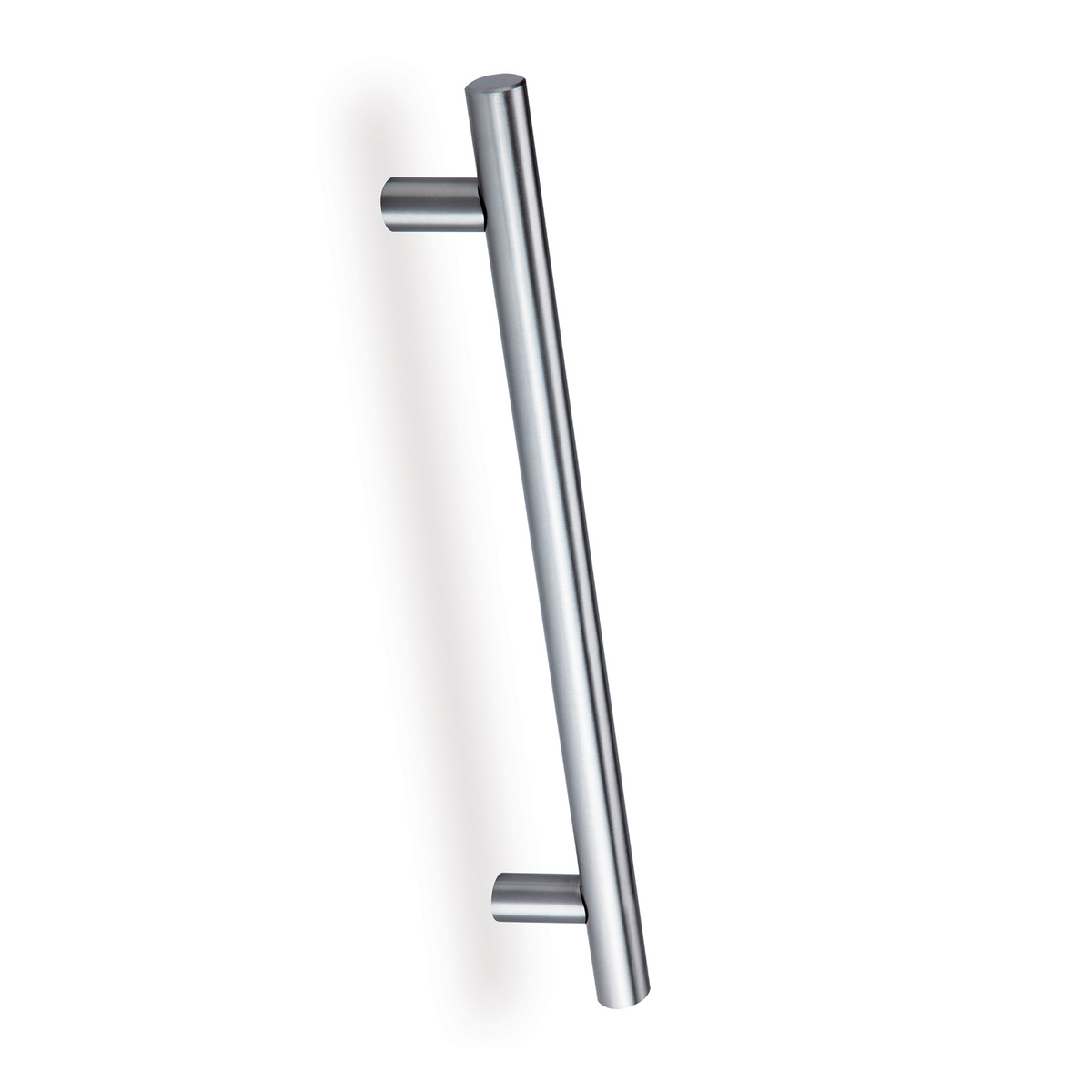 Maniglione ovale 800mm interasse in acciaio inossidabile senza rosetta per porte in vetro e legno