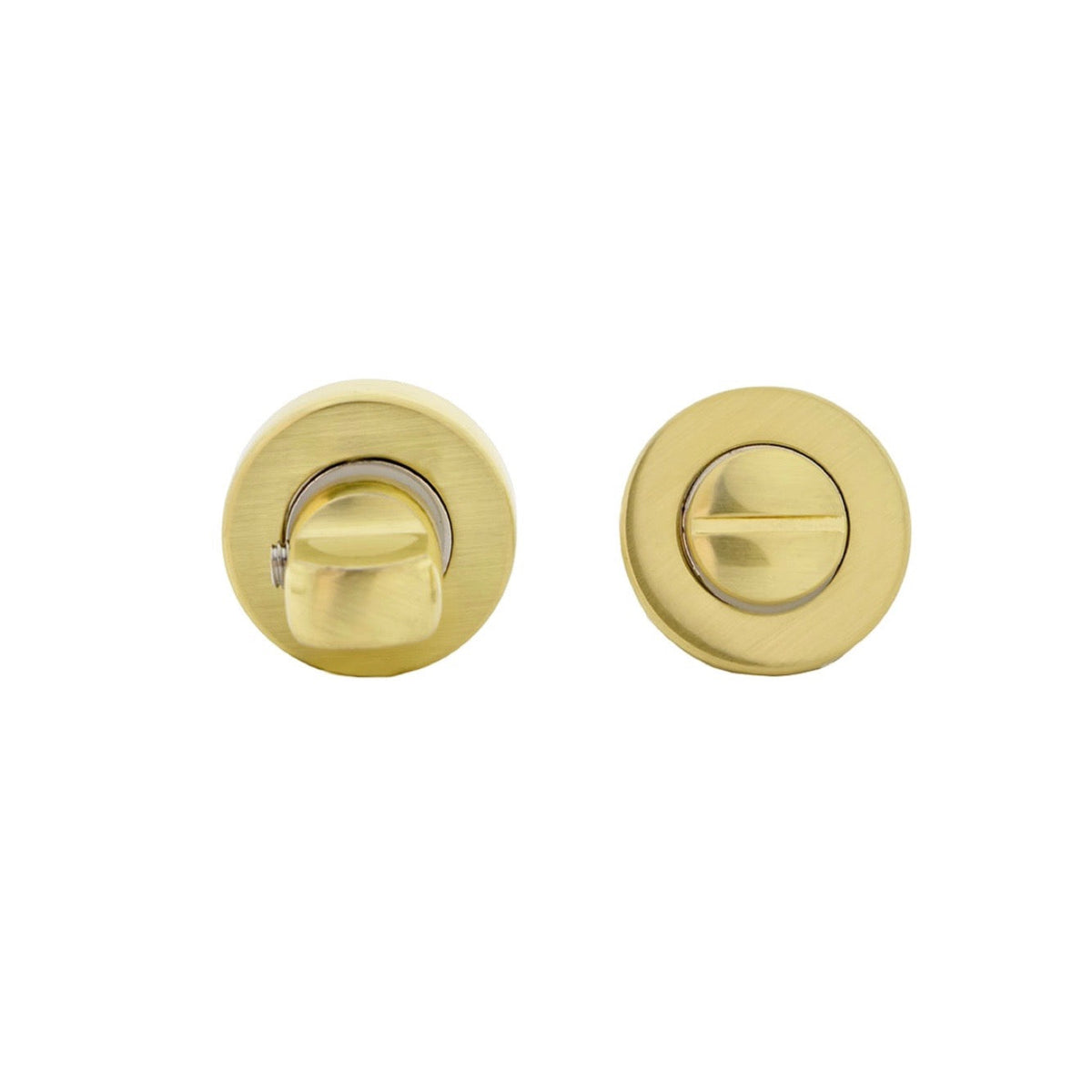 Condanna di 35 mm di diametro in finitura oro satinato per porte