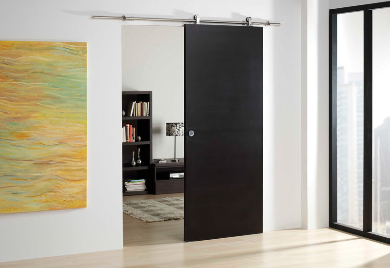 Ferramenta in acciaio inossidabile per porta scorrevole esterna in legno