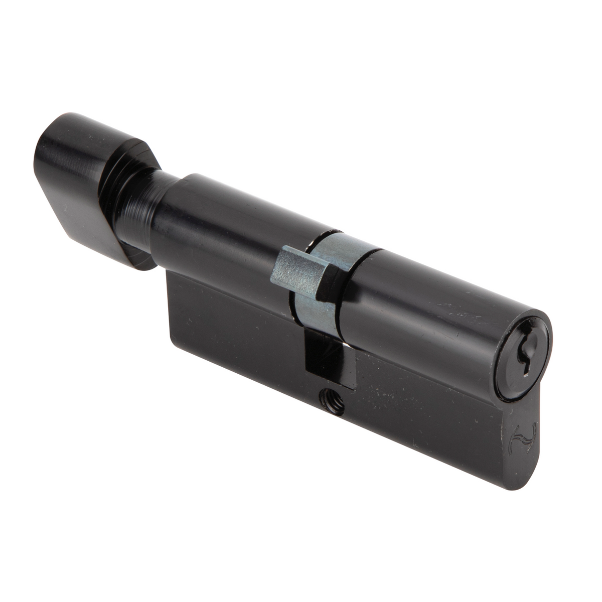 Cilindro nero con pomolo e chiave a denti 35x35
