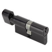 Cilindro nero con pomolo e chiave a denti 30x30