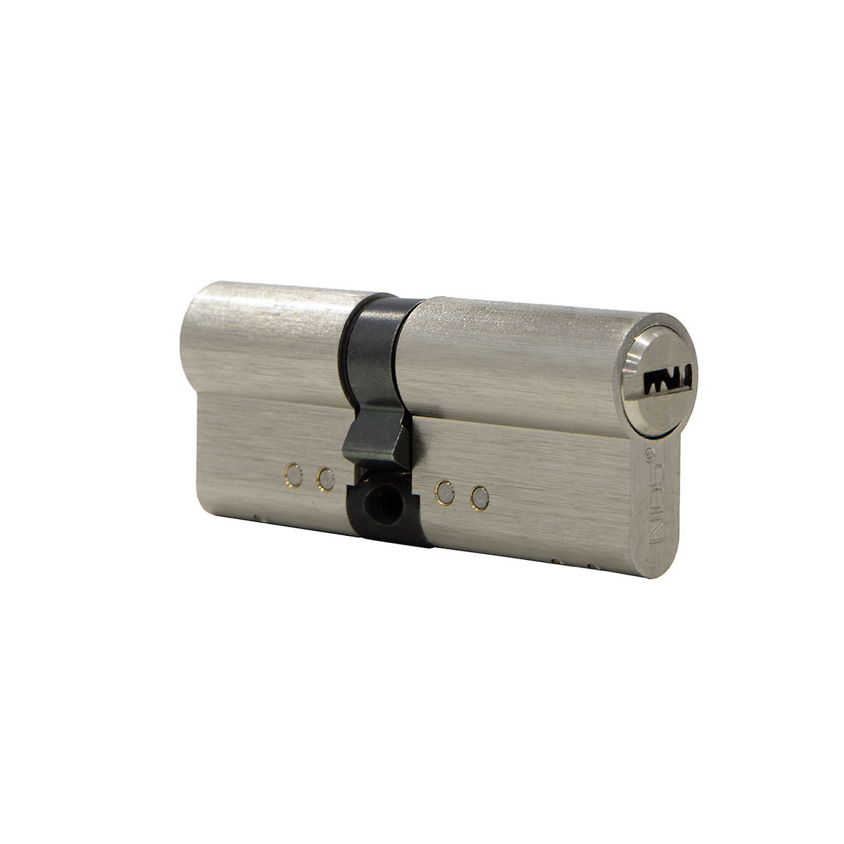 Cilindro di sicurezza 30x40 nichelato a camma lunga per porte