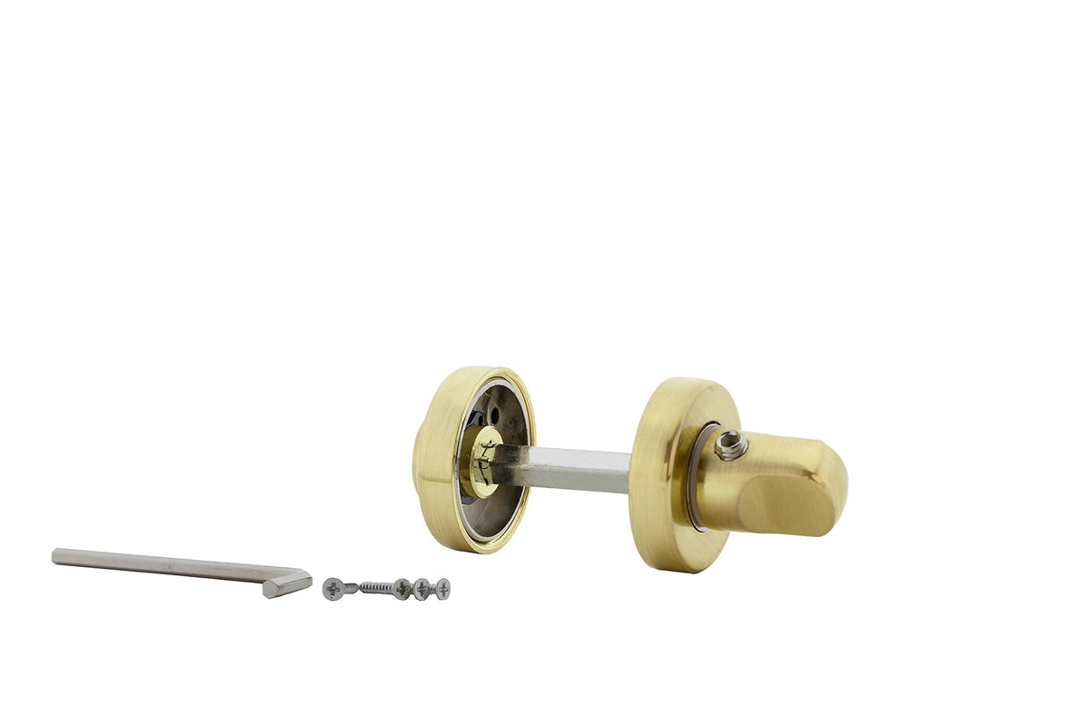 Condanna di 35 mm di diametro in finitura oro satinato per porte