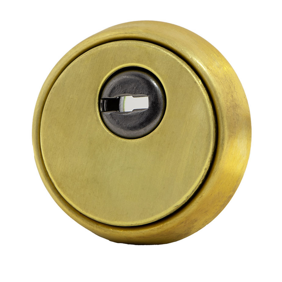 Scudo di sicurezza dorato in acciaio per cilindri