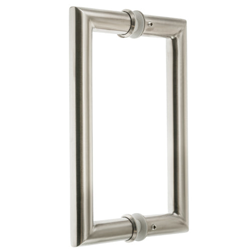 Maniglione angoli retti per porta in Vetro/Legno da 200 mm di altezza ARI120