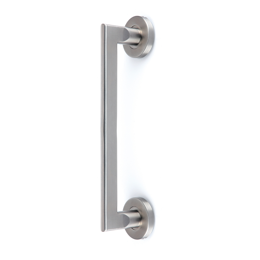 Maniglione a maniglia in acciaio inox con rosetta tonda modello 534