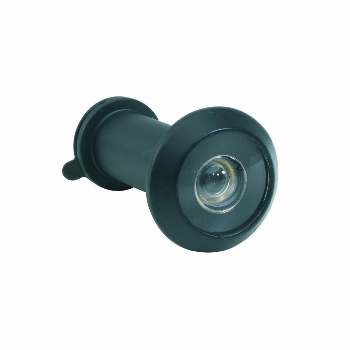 Spioncino finitura nera con lenti per porte da 35-65mm