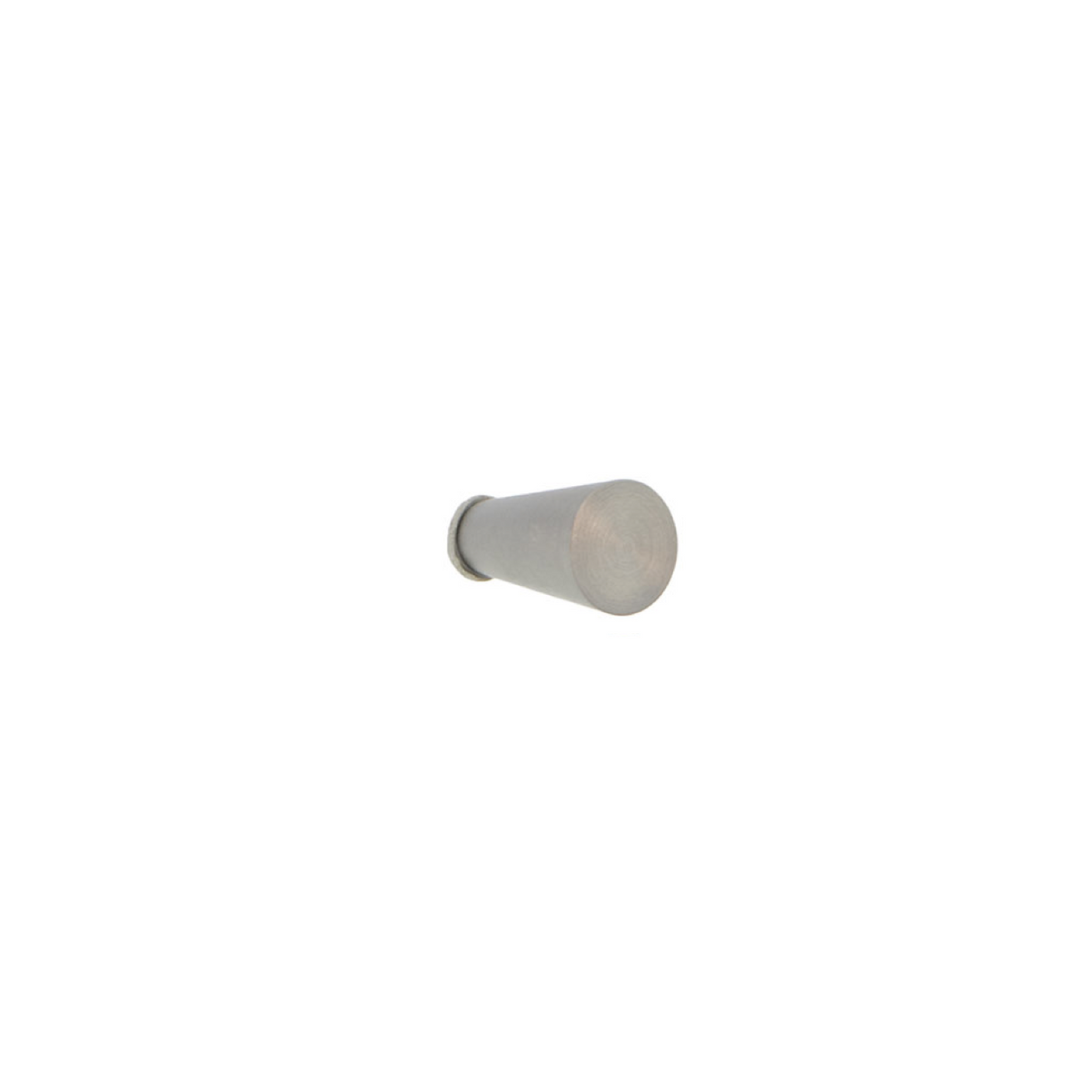 Pomello in acciaio inossidabile alto 2 cm a forma di cono, ideale per ante di armadi